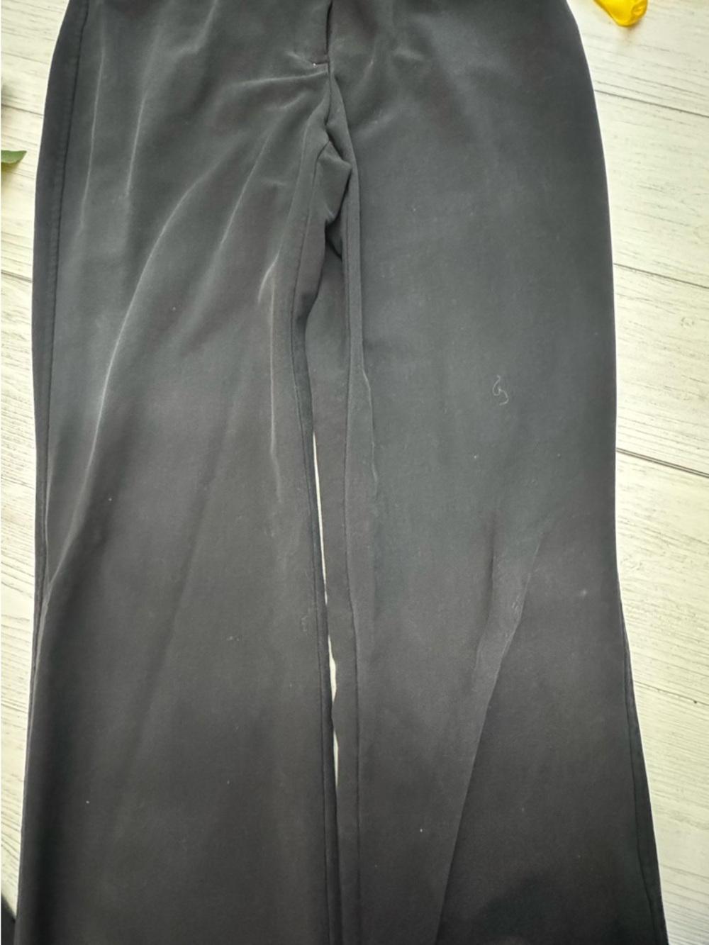 Women's Black Wide-Leg Trousers